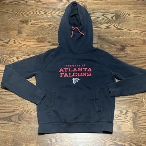 Nike Team Apparel Youth NFL NFC Atlanta Falcons Long Neck Hoodie, Size Medium